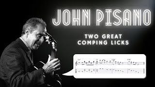 Two Great John Pisano Chord Licks - Major and Minor ii-V | Jazz Guitar Lesson