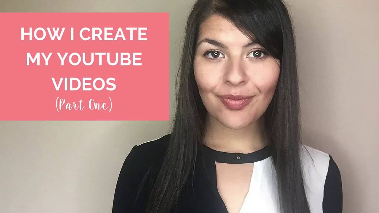 How I Create Youtube Videos Part 1 Youtube