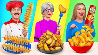 Ja vs Babcia — Kulinarne Wyzwanie | Pyszne Triki Kuchenne od Mega DO Challenge