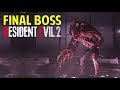 How to Defeat G (Stage 3)- William Birkin | Final Boss Fight | Leon's Story | Resident Evil 2 (2019)