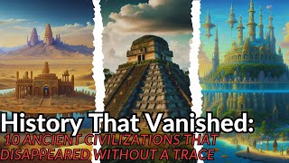 History That Vanished: 10 Ancient Civilizations That Disappeared Without a Trace