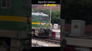 Heart  of Agra fort station ❤️there are many train originate for your destination #agrafort #agra 👌