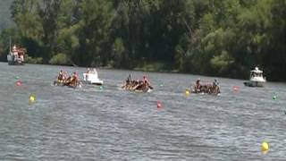 PDBA Yutes 1st heat - 250m Finger Lakes Internation Dragon Boat Festival 2010.mpg