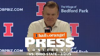 Illini Men's Basketball | Postgame Press Conference vs. Ohio State 2/2/25