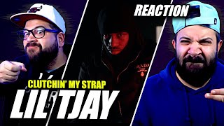 GOT PTSD, CLUTCHIN' MY STRAP!! Lil Tjay - Clutchin My Strap | REACTION!!