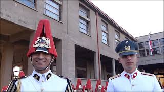 Instantes previos a la ceremonia de graduación de oficiales año 2023 en la Escuela Militar