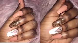 DIY full set for $7.99/Goldfinger/KISS/Press on nails