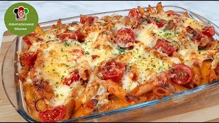 Easy Baked Pasta Ramadan Special | پاستا پنه داشی با پنير