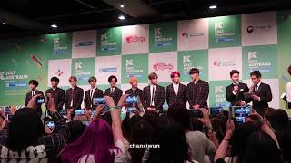 170922 KCON AUSTRALIA - SF9 RED CARPET