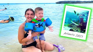 Snorkeling the Ruins in Atlantis Bahamas!!!