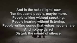 Disturbed - The Sound of Silence [LYRICS]