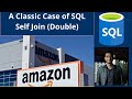 Double Self Join in SQL | Amazon Interview Question | Excel Explanation Included | Data Analytics