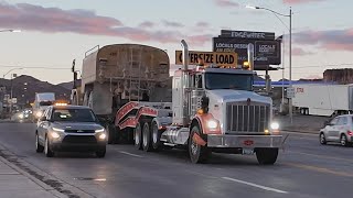 Trucks USA,  truck spotting vehicles big and small on busy Arizona highway