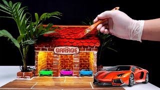 How to make easy Mini Garage from mini bricks