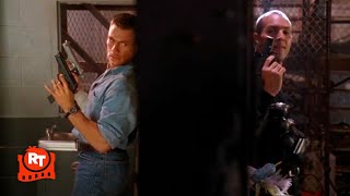 Hard Target (1993) - Warehouse Shootout Scene | Movieclips