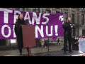 trans zorg nu demo dinah 6 februari 2022 dam amsterdam