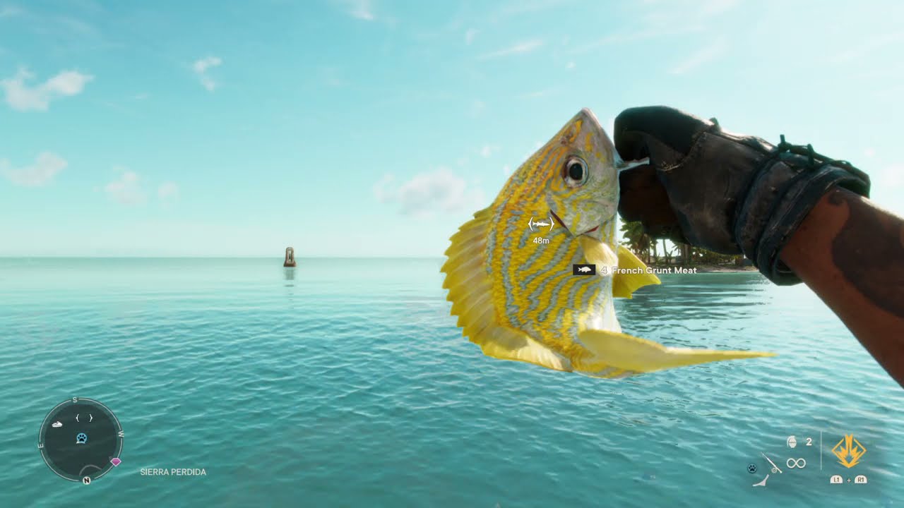 Far Cry 6 Fishing For Barracuda Fish - YouTube