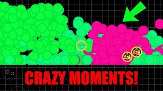 AGAR.IO MOBILE - INSANE MACRO CLAN DESTRUCTION! | CRAZY TRICKS | Agario Mobile Gameplay
