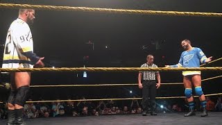 Tye Dillinger and Bobby Roode engage in a hockey brawl at NXT Live