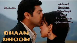 Dhaam Dhoom - Movie - All songs🎧#tamilsongs #songs #melodysongstamil