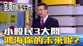 【錢線百分百】20180702-4《小股民3大問 鴻海你的未來呢?》