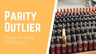 Parity Outlier | Java Programming Challenge