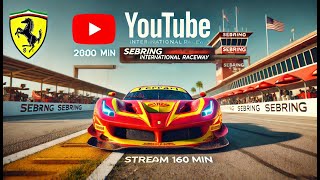 IRacing + VR + 3DOF. Sebring International Raceway 160 MIN