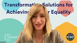 SDG 5: Transformative Solutions for Achieving Gender Equality