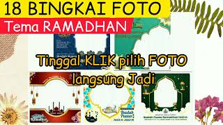 #ikanova #twibbon BINGKAI FOTO GRATIS TEMA RAMADHAN || Tinggal KLIK Foto langsung jadi