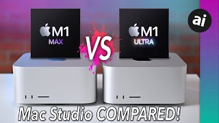 Mac Studio M1 Ultra VS M1 Max! Performance Benchmarks & Hardware Differences!