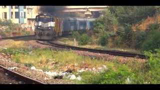 [IRFCA] ABR WDM3A Chugs with Jaipur - Delhi Sarai Rohilla AC Special Train