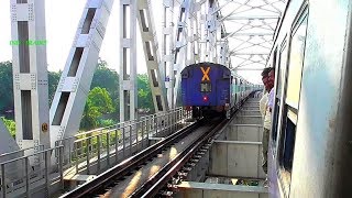 Crossing 131 Years Old Historical Jubilee Bridge | Bandel-Naihati Local meet Teesta-Torsa Exp