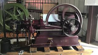 5 HP Hornsby Akroyd fine tuned and running on the governor