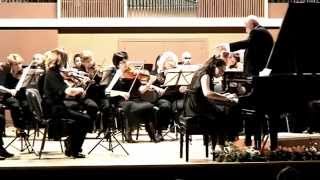 Marika Kukhianidze 12 Years old.  MOZART - Piano Concerto 20. D-moll. Part I. K466