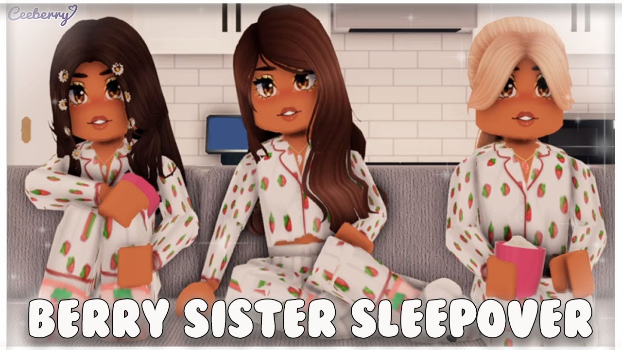Sister Sleepover With Amberry And Phoeberry Berry Avenue Vlog