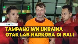 Terkuak! Tampang dan Kronologi Penangkapan WN Ukraina, Otak Lab Narkoba di Bali