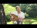 Amazing Grace - slide guitar open D tuning by Gottfried David Gfrerer