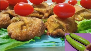 بدون قلي!🥒 هذه الكوسة لذيذة جدا لدرجة انني اطبخها مرتين في الاسبوع😋Zucchini recipe in the oven