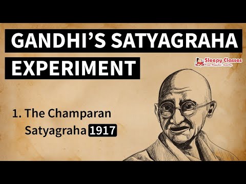 THE CHAMPARAN SATYAGRAHA 1917 || MODERN HISTORY - YouTube