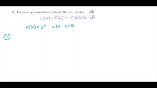 2C Linear Approximation of the Exponential Function