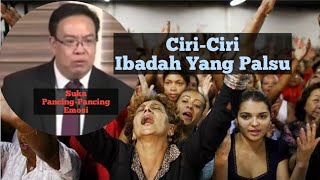 Ibadah Yang Palsu Itu Pancing-Pancing Emosi Biar ada Emosi-Kutipan Khotbah Pdt Jimmy Pardede