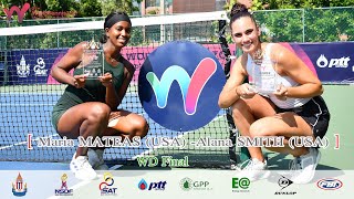 ITF World Tennis Tour Presented by SAT (1) WD Final - Maria MATEAS (USA) /Alana SMITH (USA)