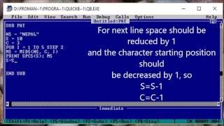 How to use MID$ in Qbasic Program