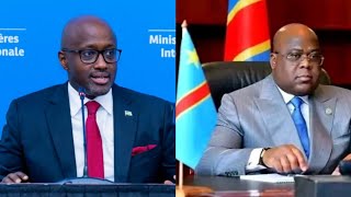 Amb.Nduhungirehe Yasabye Congo Gukura Abasikirare Kumupaka Bitewe Namagambo ya President ya Congo