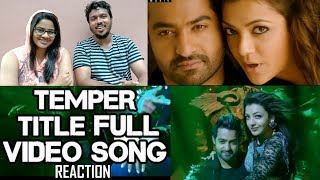 Temper Title Video Song Reaction by Malayalees - Jr. Ntr , Kajal Agarwal