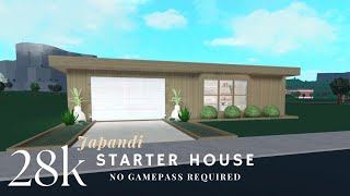 BLOXBURG| $28,000 Japandi Style House| No Gamepass Required