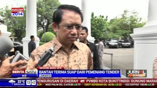 Bantah Terima Suap dari Pemenang Tender