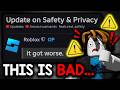 Roblox's Safety Just Got Worse...