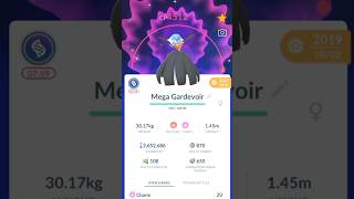 Pokédex entry Shundo Mega Gardevoir #pokemongo #pogo #shorts