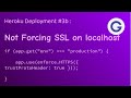 Not Forcing SSL on localhost with express-sslify